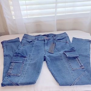 NEW Stylish Cargo Skinny Jeans